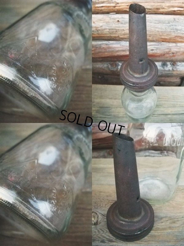 画像3: Glass Motor Oil Bottle (AC-1141)