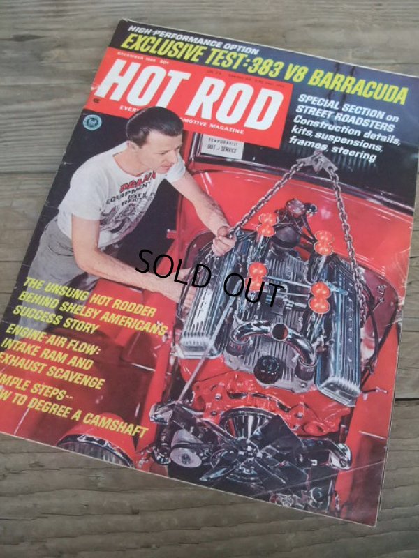 画像1: HOT ROD magazine/DEC 1966 (AC-1153) 