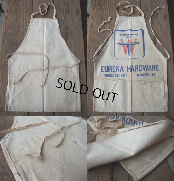 画像3: Vintage Carpenter Nail Apron / Trustworthy stores (AC1149)