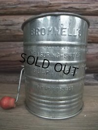 Vintage Hand-I-Sift Flour Sifter / Silver (AC-1172)
