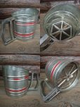 画像2: Vintage Hand-I-Sift Flour Sifter / Redline (AC-1173) (2)