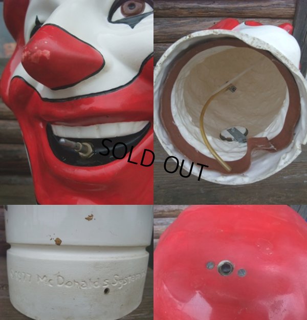 画像3: Ronald McDonald / 1977 Helum Tank Head (AC1196)