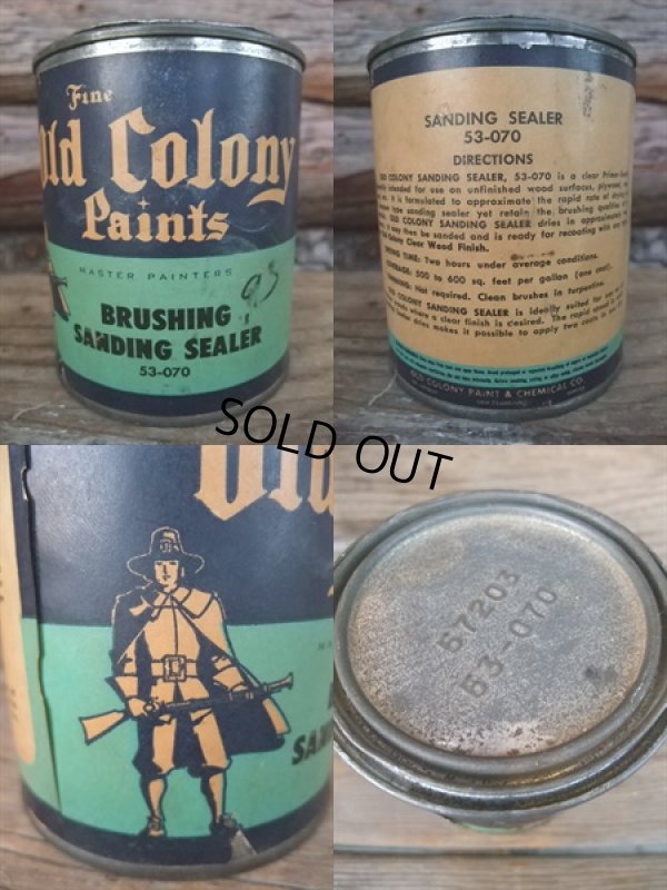 画像2: Vintage Old Colony Paints Can #D (AC-1214)