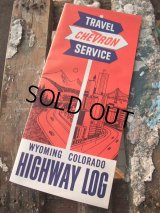 1960s Chevron Vintage Log Book / Colotado (AC-1224)