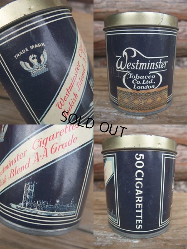 画像2: Vintage Westminster Cigaretts Tin Can (NK025)