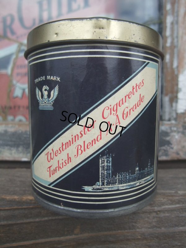 画像1: Vintage Westminster Cigaretts Tin Can (NK025)