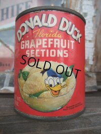 Vintage Donald Duck GFS Tin Can (NK-022)