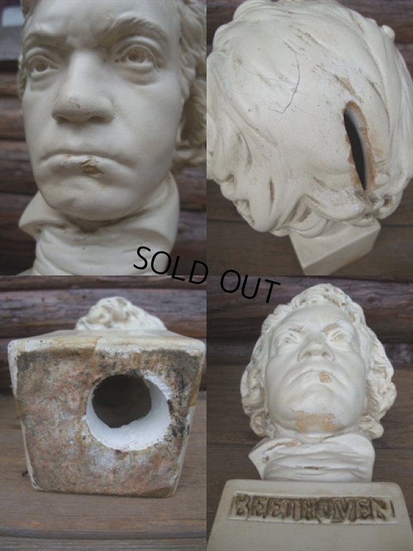 画像3: Vintage  Beethoven Bustup Statue (AC-427) 