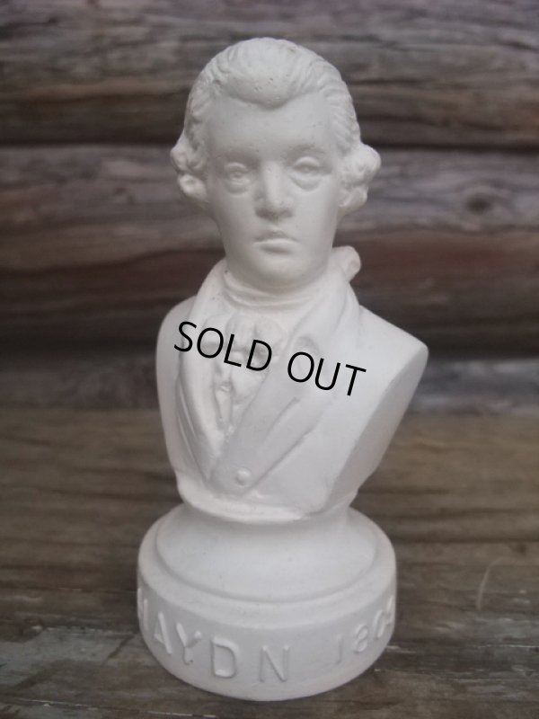 画像1: Vintage F.J.Haydn Bustup Statue (AC-429) 