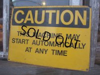Vintage ROAD Sign / CAUTION #9 (NK-050) 