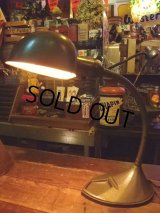 Vintage Gooseneck Desk Lamp #B (NK064)