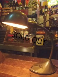 Vintage Gooseneck Desk Lamp #B (NK064)