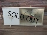 Vintage WC Lighted Table Clock #D (NK-072)