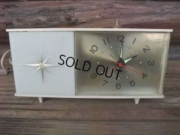 画像1: Vintage WC Lighted Table Clock #D (NK-072)