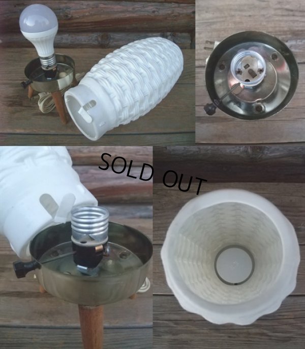 画像2: Vintage Plastic Table Lamp #C (NK075)