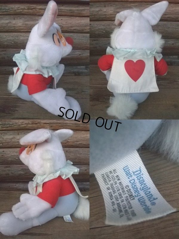 画像2: Vintage Alice White Rabbit Plush Doll (NK-102) 