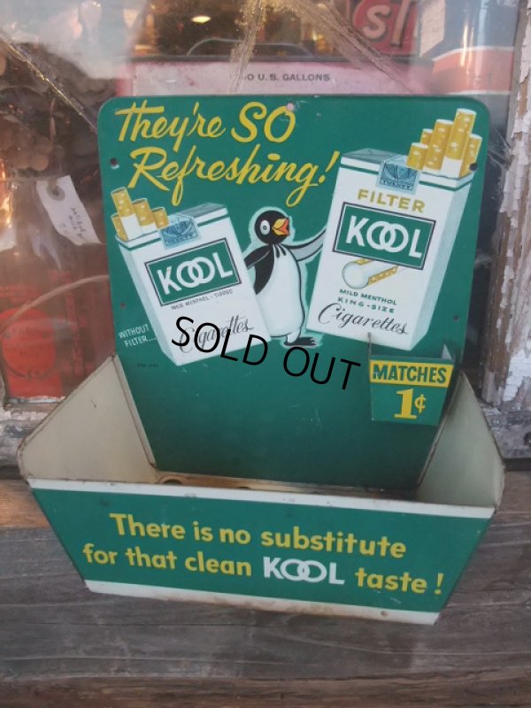 画像1: 50s Vintage KOOL Store Display Box (NK-123)