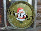Vintage Tin Tray / X'mas SANTA (NK-135)