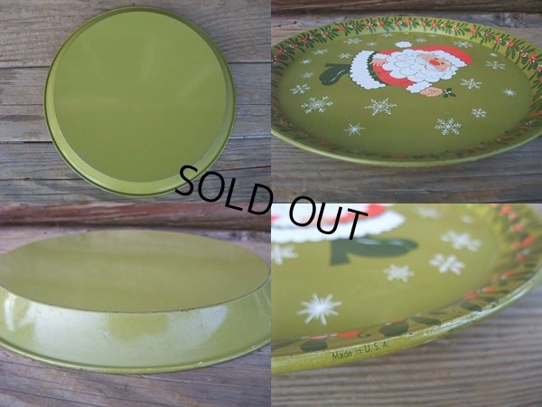 画像3: Vintage Tin Tray / X'mas SANTA (NK-135)