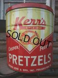 Vintage Kerr's Pretzel Tin Can (NK-143)