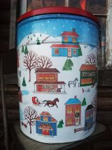 Vintage GE X'mas Tin Can (NK139)
