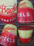 画像2: Vintage Bachman Pretzel Tin Can (NK-142) (2)