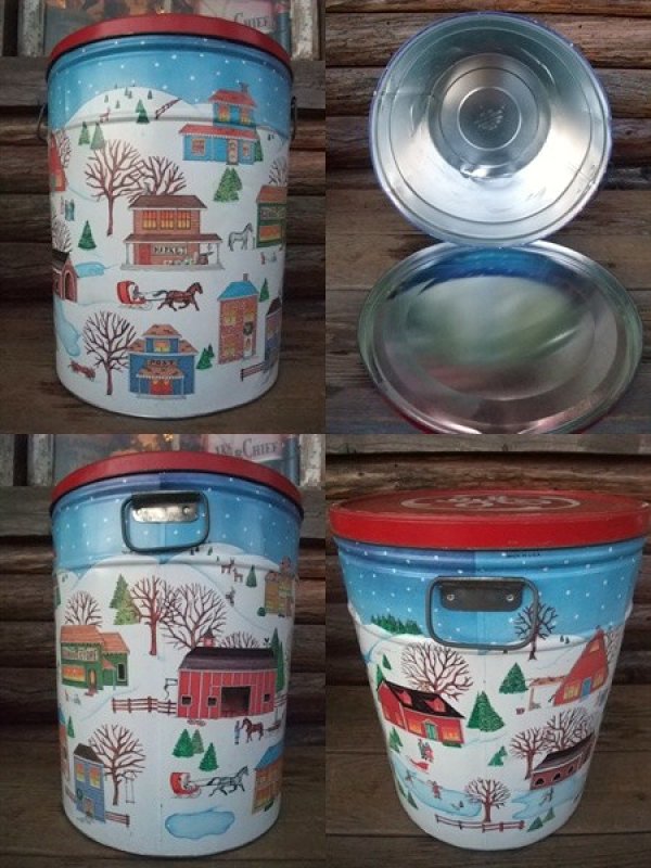 画像2: Vintage GE X'mas Tin Can (NK139)