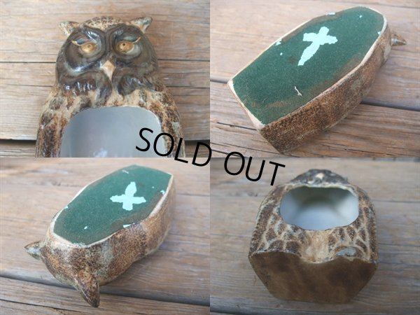 画像3: Vintage Owl Ceramic Ashtray (NR-303)