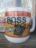 Glassbeke WORLD'S GREATEST BOSS Mug (NR-329)