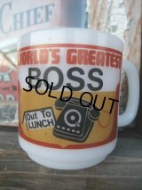 Glassbeke WORLD'S GREATEST BOSS Mug (NR-329)