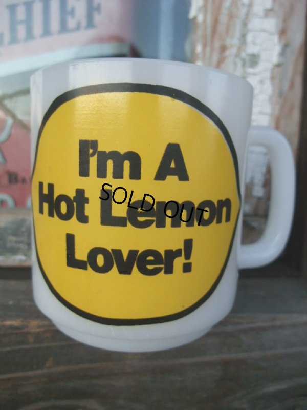 画像1: Glassbeke I'm A Hot Lemon Lover! Mug (NR-327)