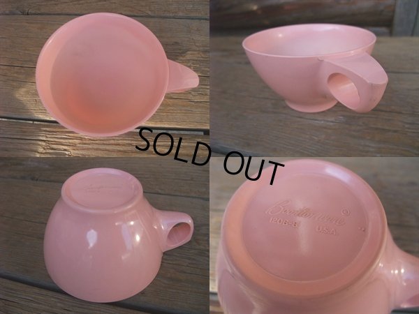 画像2: VINTAGE Booton ware Melamine Pink C/S (NR-335)