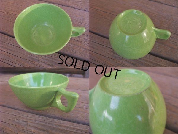 画像2: VINTAGE BRANCHELL Melamine Green C/S (NR-339)