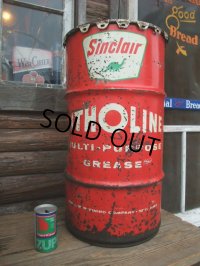 Vintage Drum SINCLAIR 120 lb Oil Can (NK-146)