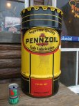 画像1: SALE / Vintage Drum Pennzoil 120 lb Oil Can (NK-147) (1)