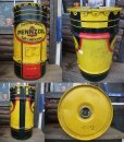 画像2: SALE / Vintage Drum Pennzoil 120 lb Oil Can (NK-147) (2)