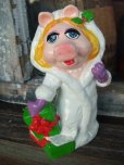 画像1: 80s Vintage Miss Piggy Xmas Ornament #A (NK158) (1)