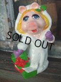 80s Vintage Miss Piggy Xmas Ornament #A (NK158)