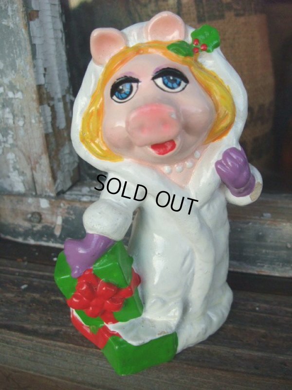 画像1: 80s Vintage Miss Piggy Xmas Ornament #A (NK158)