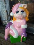 画像1: 80s Vintage Miss Piggy Xmas Ornament #B (NK159) (1)