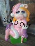 80s Vintage Miss Piggy Xmas Ornament #B (NK159)