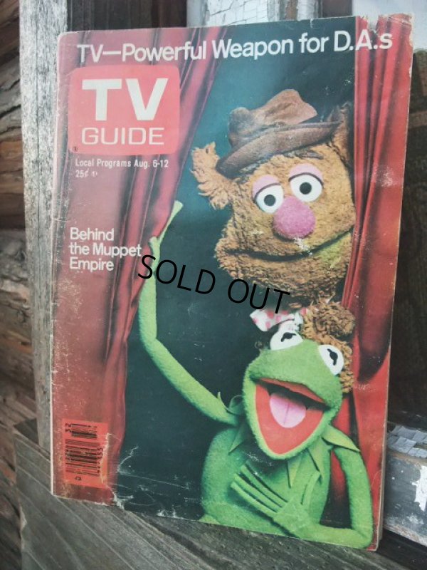 画像1: 70s Vintage TV GUIDE Muppet (NK161)