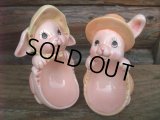 70s Vintage Egg Holder / bunny (NK199)