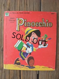 60s Vintage Book / Disney Pinocchio (NK-208)