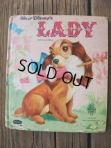 50s Vintage Book / Disney LADY (NK-210)