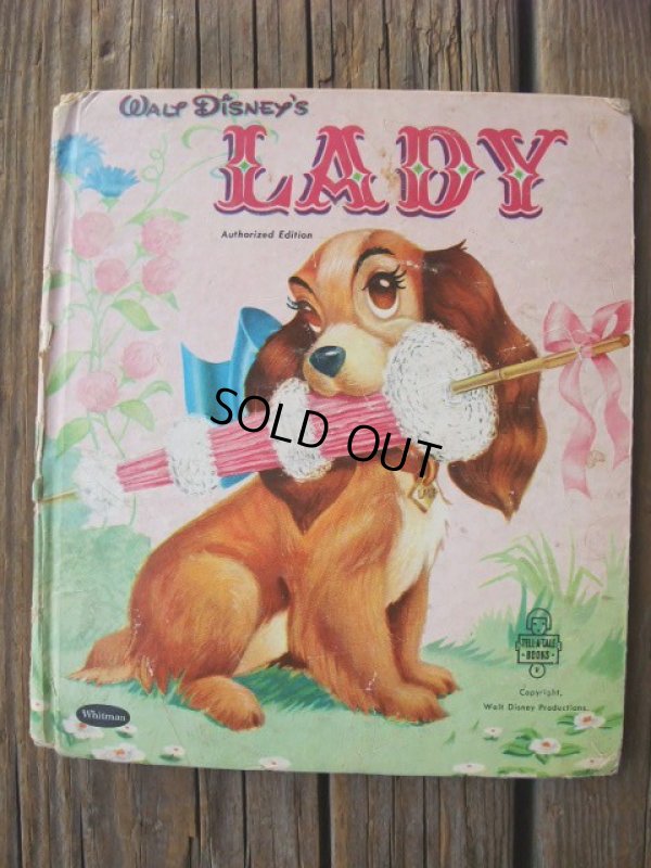 画像1: 50s Vintage Book / Disney LADY (NK-210)