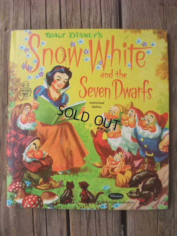 画像1: 50s Vintage Book / Disney Snow White #1 (NK-214)