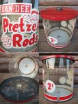 画像2: Vintage Pretzel Rods Store Display Can (NK-227) (2)