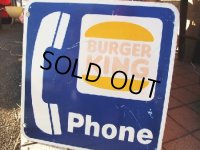 Vintage Buger King Phone Sign (NK-246)