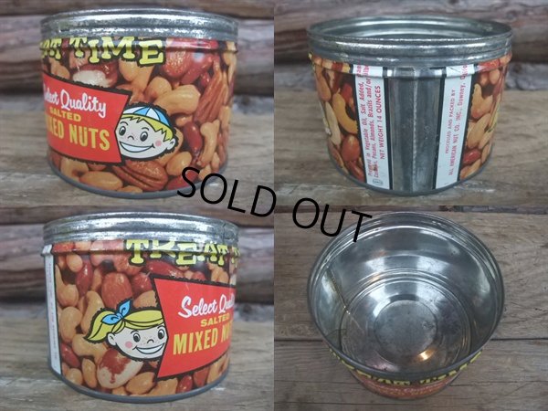 画像2: Vintage MIXED NUTS Tin Can (NK-257)